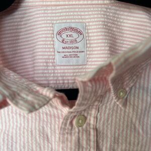 Brooks Brothers Pink Polo Shirt Classic Style